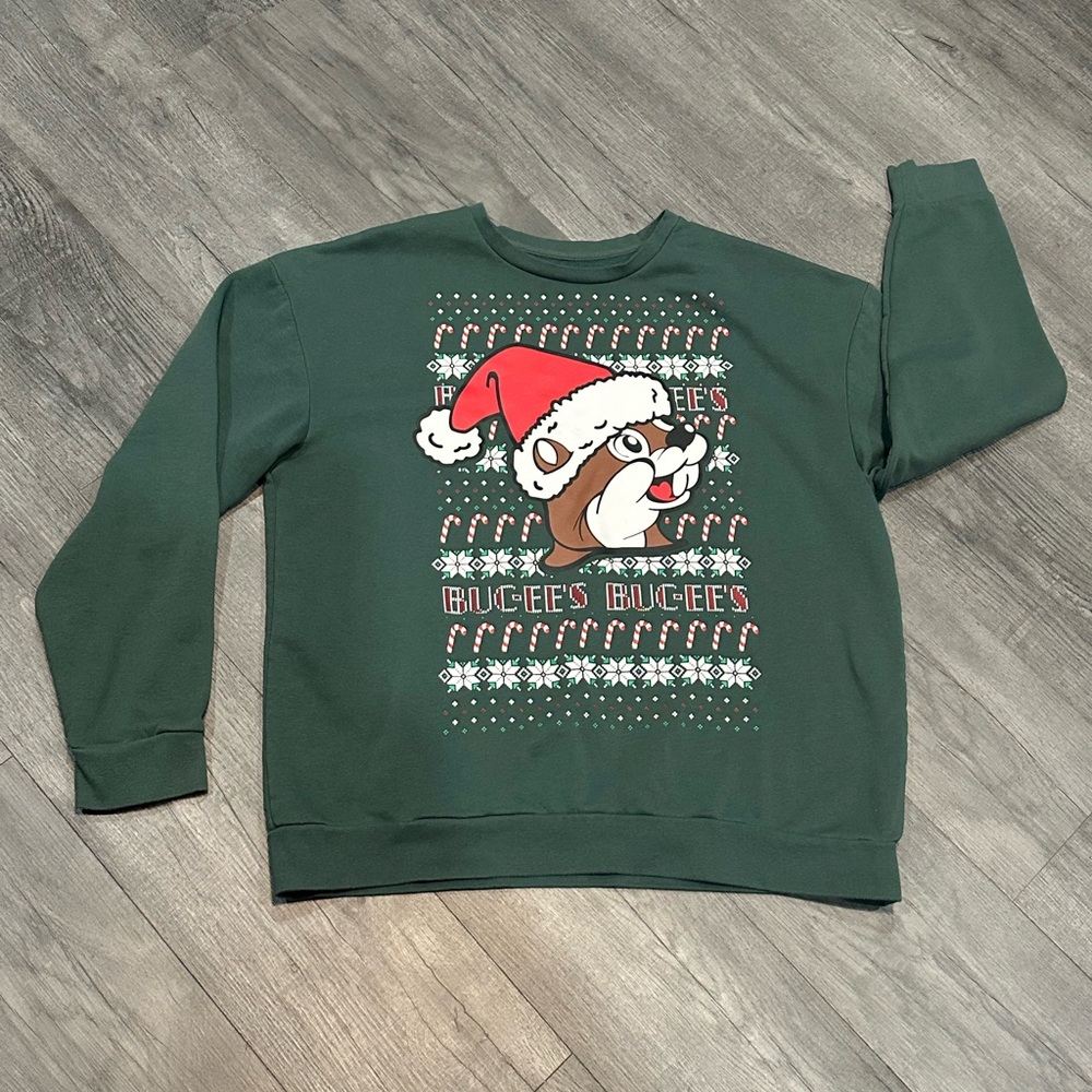 Bucees Christmas sweatshirt size XL